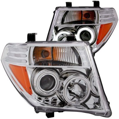 Nissan Pathfinder 2005-2007 Clear Projector Headlights with CCFL Halo