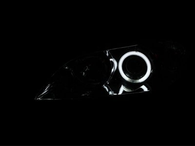 Mazda 3 Sedan 2004-2009 Clear Projector Headlights CCFL Halo