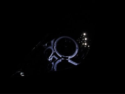 Toyota Celica 2000-2005 Projector Headlights Chrome Halo LED