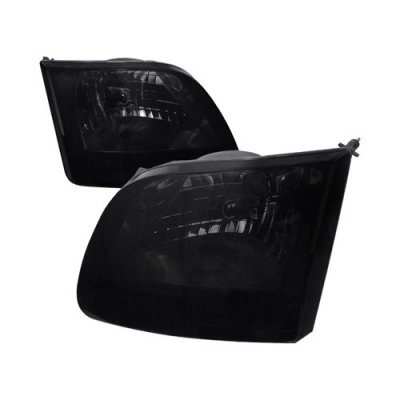 Ford F150 1997-2003 Smoked Custom Headlights