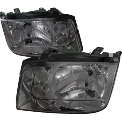 VW Jetta 1999-2004 Smoked Euro Headlights