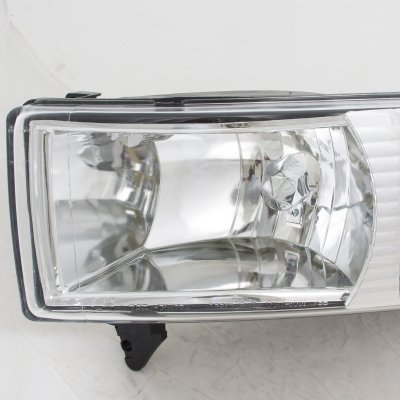 Dodge Ram 1994-2001 Clear Euro Headlights with LED Corner Lights