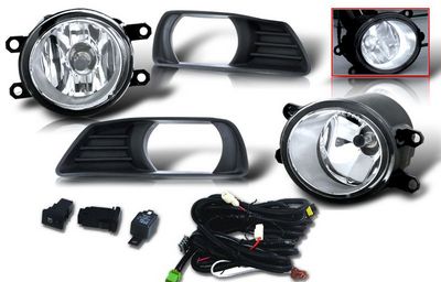 Toyota Camry 2007-2009 Clear OEM Style Fog Lights Kit
