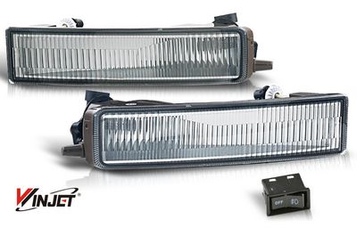 Pair Black Front Fog Light Covers Bezels For Scion XB 2004-2005-2006 – Direct Fit 1Pair
