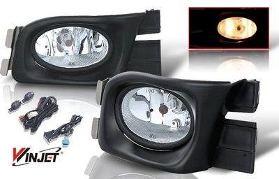 Honda Accord Sedan 2003-2005 Fog Lights Kit Clear OEM Style