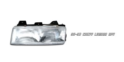 Pontiac Trans Sport Van 1990-1993 Left Driver Side Replacement Headlight