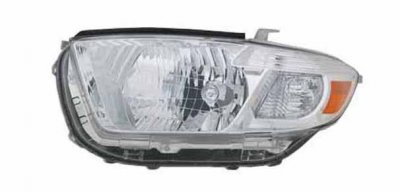 Toyota Highlander 2008-2011 Left Driver Side Replacement Headlight