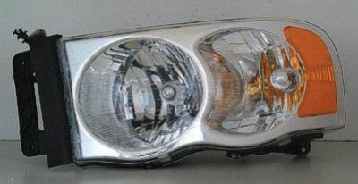 Dodge Ram 2002-2004 Left Driver Side Replacement Headlight