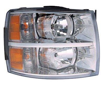 Chevy Silverado 2500HD 2007-2010 Right Passenger Side Replacement Headlight