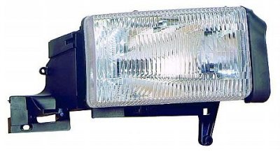 Dodge Ram 1994-2001 Left Driver Side Replacement Headlight