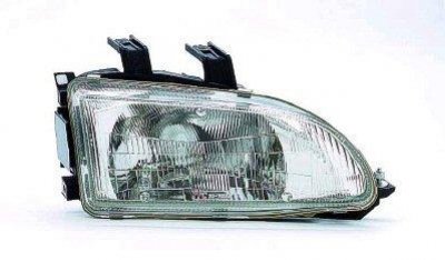 Honda Civic 1992-1995 Right Passenger Side Replacement Headlight