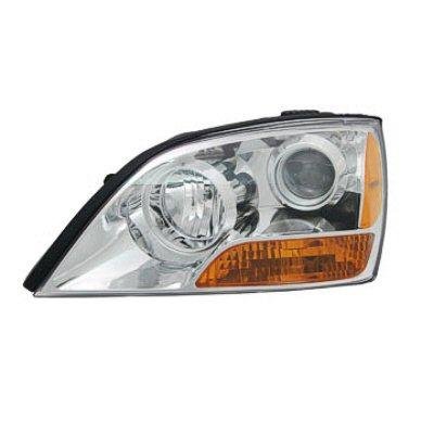 Kia Sorento 2008-2009 Left Driver Side Replacement Headlight