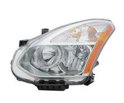 Nissan Rogue 2008-2010 Left Driver Side Replacement Headlight