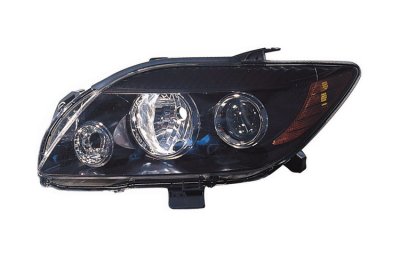 Scion tC 2008-2010 Black Left Driver Side Replacement Headlight