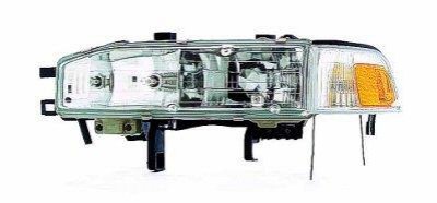 Honda Accord 1990-1991 Left Driver Side Replacement Headlight