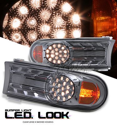 Toyota FJ Cruiser 2007-2009 Smoked Bumper Light