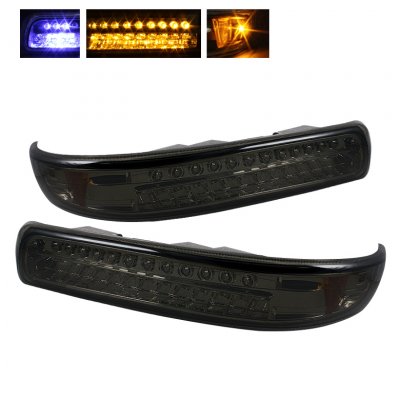 Chevy Tahoe 2000-2006 Smoked LED Bumper Lights