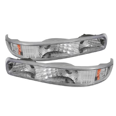 Chevy Suburban 2000-2006 Chrome Bumper Lights