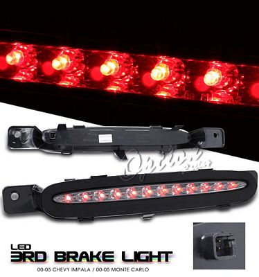 Chevy Impala 2000-2005 Smoked LED Third Brake Light