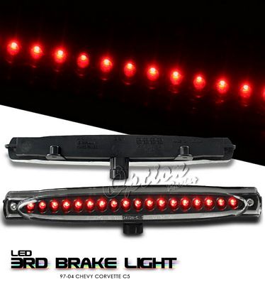 Chevy Corvette 1997-2004 Depo Black LED Third Brake Light
