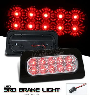 Chevy S10 1998-2004 Clear LED Third Brake Light