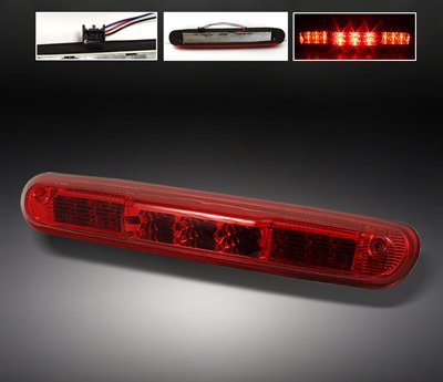 Chevy Silverado 2007-2013 Red LED Third Brake Light