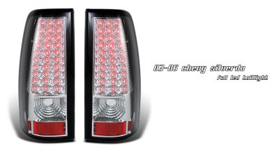 GMC Sierra 1999-2006 Clear LED Tail Lights