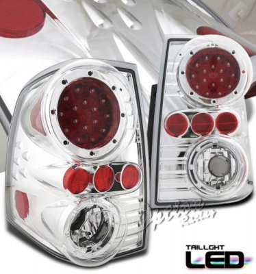 Ford Expedition 2003-2006 Clear LED Tail Lights