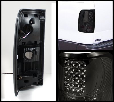 Ford F150 2004-2008 Smoked LED Tail Lights