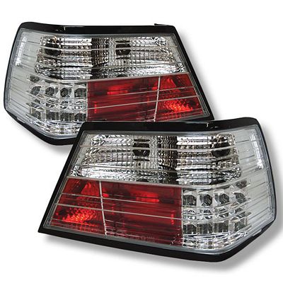 Mercedes Benz E Class 1986-1995 Clear LED Tail Lights