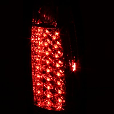Chevy Silverado 1988-1998 Clear LED Tail Lights