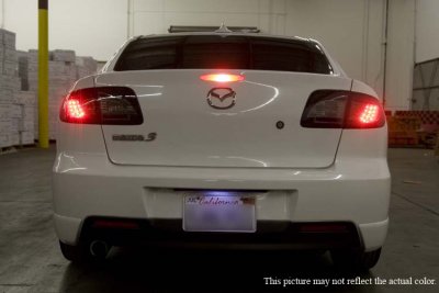Mazda 3 Sedan 2003-2008 Smoked LED Tail Lights