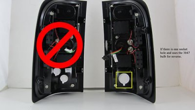 Chevy Silverado 2007-2013 Black LED Tail Lights