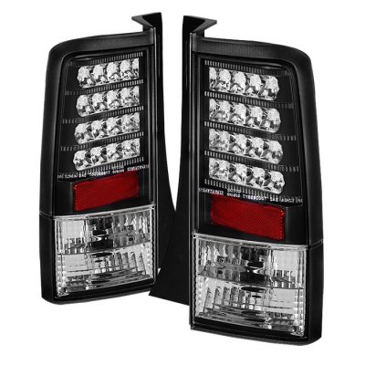 Scion xB 2003-2007 Black LED Tail Lights