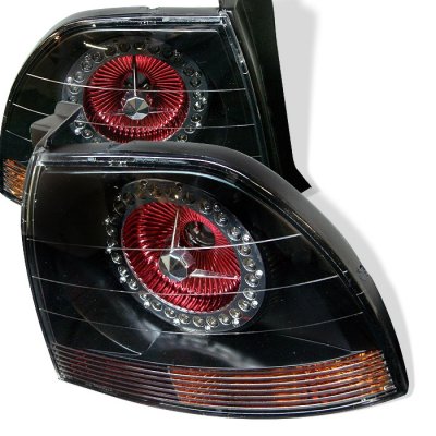 Honda Accord 1994-1995 Black LED Tail Lights