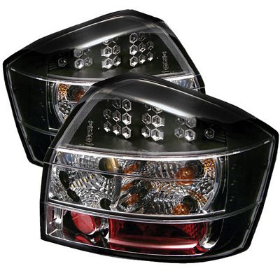 Audi A4 2002-2005 Black LED Tail Lights
