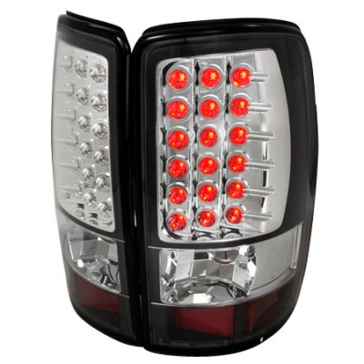 GMC Yukon 2000-2006 Black LED Tail Lights