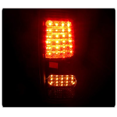 Toyota Tundra 2007-2013 Smoked Full LED Tail Lights