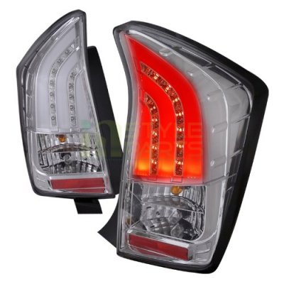 Toyota Prius 2010-2011 Clear LED Tail Lights