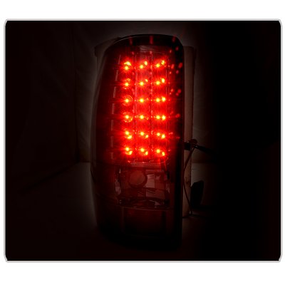 Chevy Suburban 2000-2006 Smoked LED Tail Lights