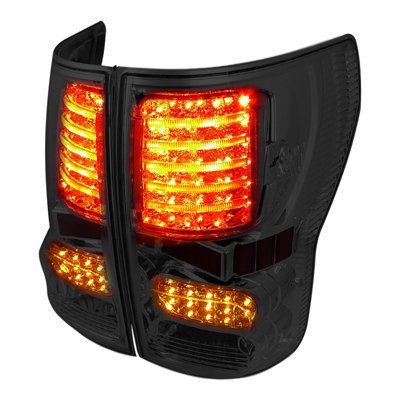 Toyota Tundra 2007-2013 Smoked Full LED Tail Lights