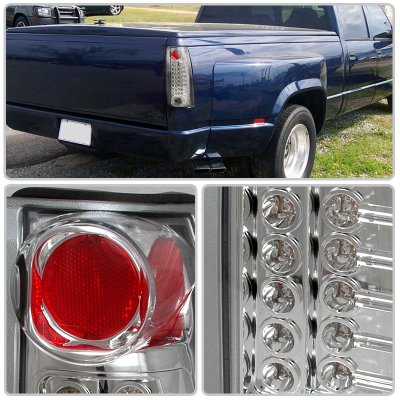 GMC Yukon 1992-1999 Clear LED Tail Lights