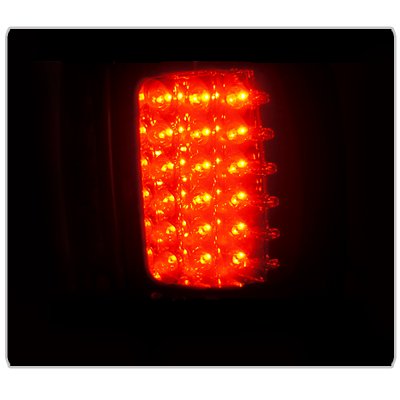 GMC Yukon 2000-2006 Black LED Tail Lights