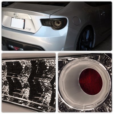 2013 Scion FRS LED Tail Lights Smoked