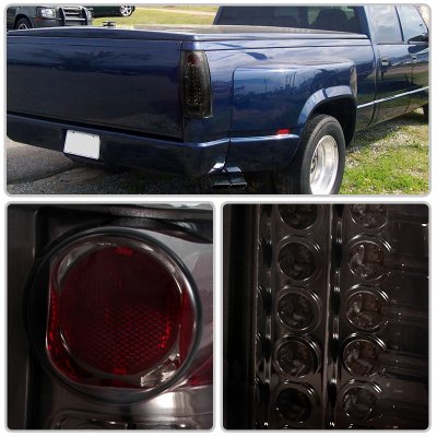 GMC Yukon 1992-1999 Smoked LED Tail Lights