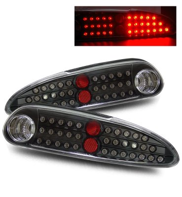 Chevy Camaro 1995-2002 Black LED Tail Lights