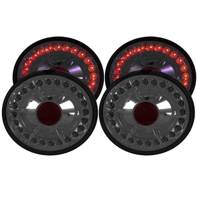 Chevy Corvette 2005-2012 Smoked LED Tail Lights