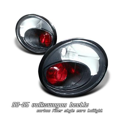 VW Beetle 1998-2005 Carbon Fiber Altezza Tail Lights