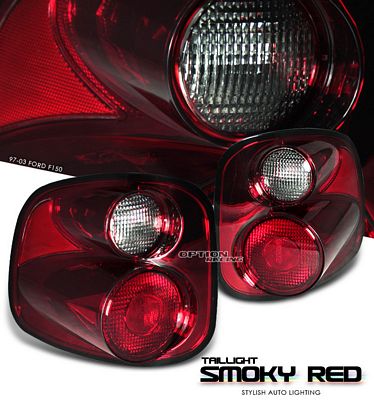 Ford F150 Flareside 1997-2003 Smoky Red Altezza Tail Lights