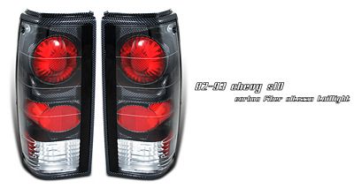 Chevy S10 1982-1993 Carbon Fiber Altezza Tail Lights